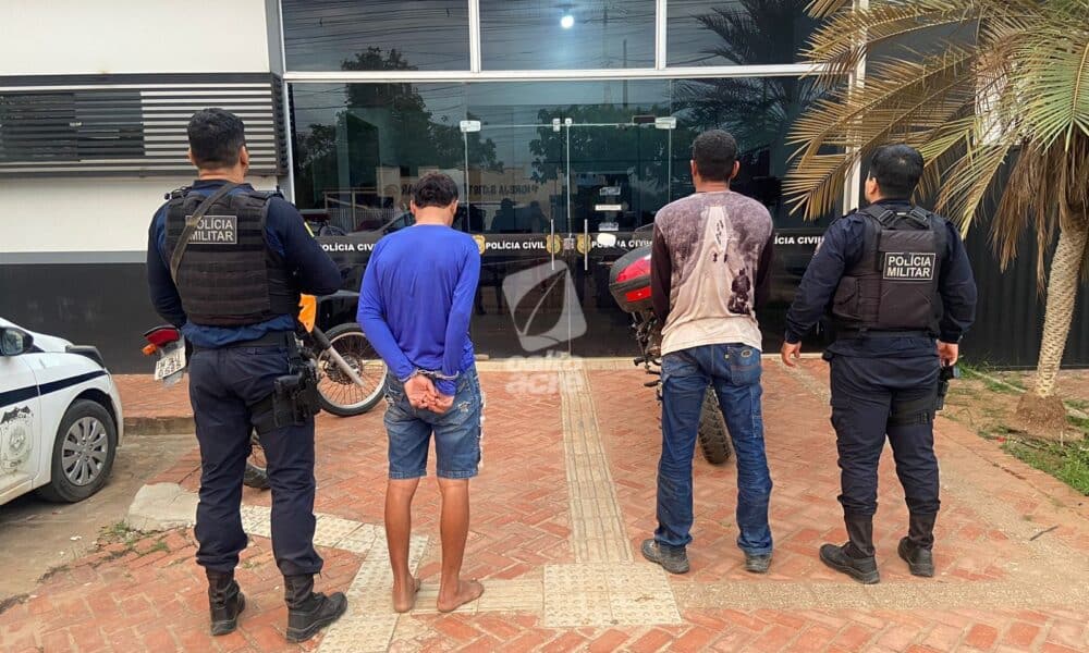 Polícia Militar Prende Jovem e Pai em Tentativa de Homicídio em Brasiléia Imagem do artigo