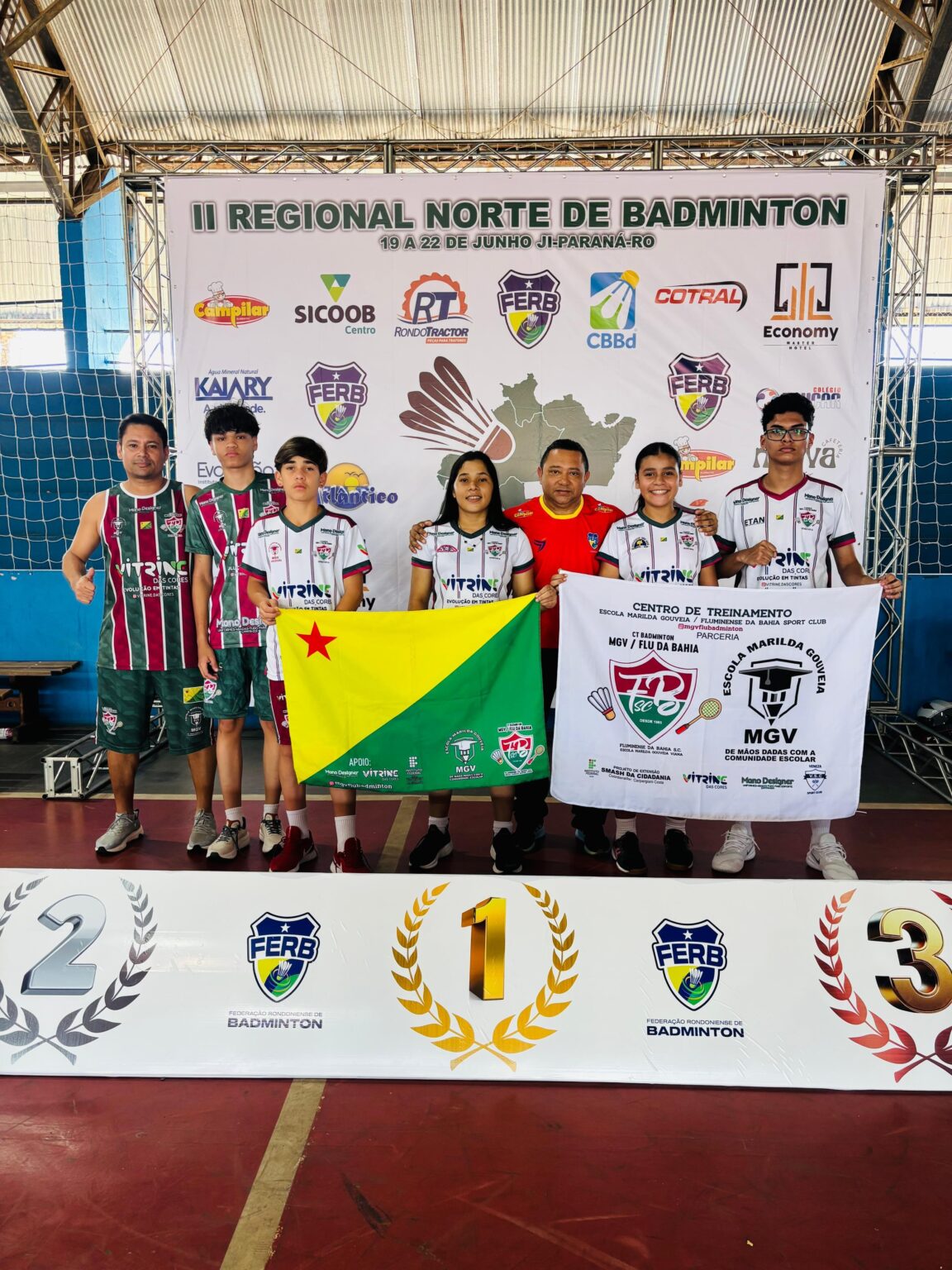 Delegação Acreana de Badminton Ruma a Uberlândia para os JEB’s de 12 a 14 Anos Imagem do artigo