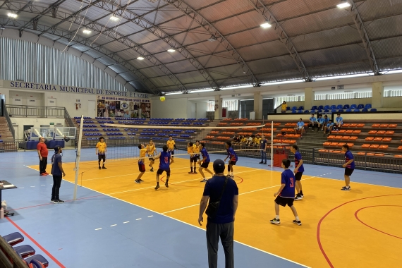Vôlei no JEMs 2025 Agita o Palácio dos Esportes Djalma Maranhão Imagem do artigo