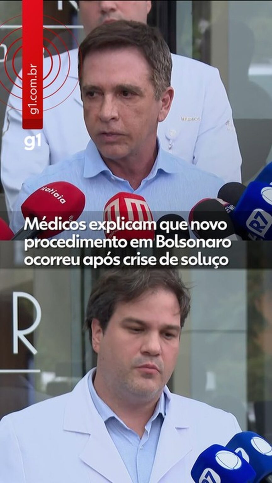 Intervenção em Jair Bolsonaro: Médicos realizam bloqueio do nervo frênico após crise de soluço