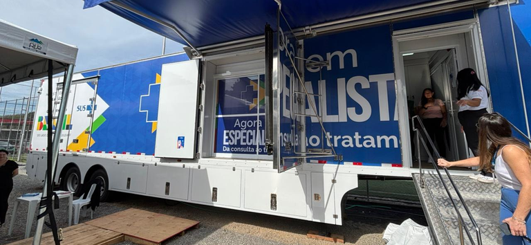 Carreta do Ministério da Saúde Inaugura Atendimento para Pacientes do SUS em Rio Branco do Sul (PR) Carreta do Ministério da Saúde Inaugura Atendimento para Pacientes do SUS em Rio Branco do Sul (PR)