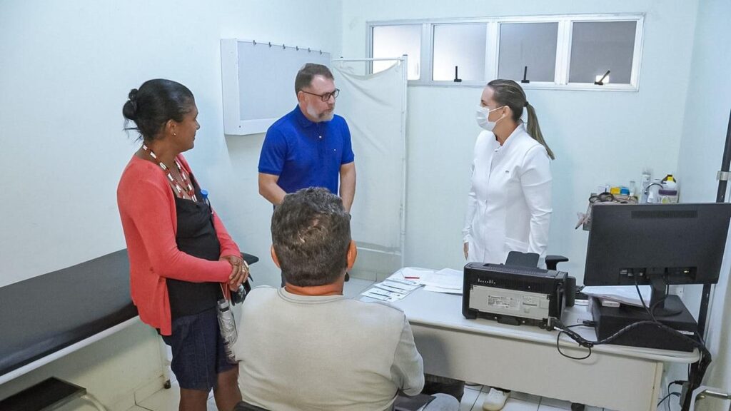 Prefeito de Rio Branco Anuncia Melhorias em Saúde: Vistoria em Unidade de Atenção Primária Prefeito de Rio Branco Anuncia Melhorias em Saúde: Vistoria em Unidade de Atenção Primária
