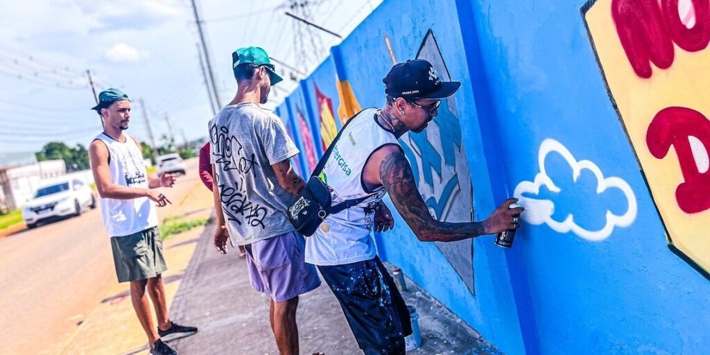 TRZ CREW Representa o Acre no 1º Festival Internacional UAI GRAFFITI em Belo Horizonte