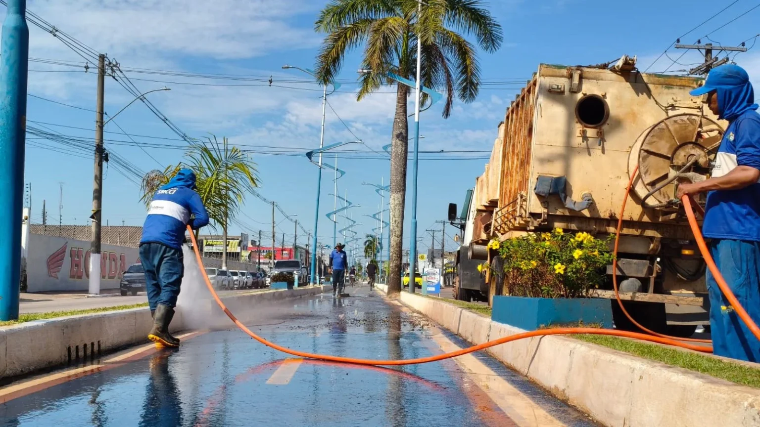 Rio Branco reforça limpeza urbana com força-tarefa para Expoacre