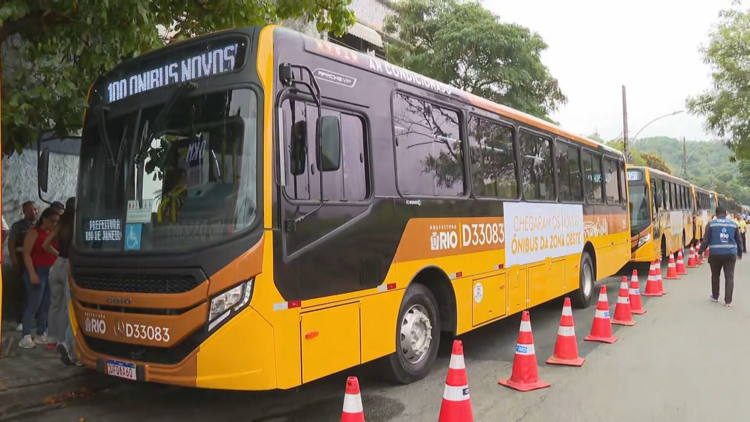 Renovação do Transporte Público: Prefeitura do Rio Entrega Novos Ônibus na Zona Oeste