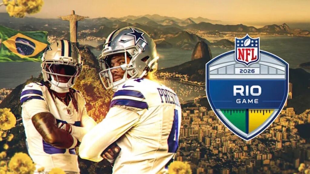 Dallas Cowboys na NFL: Jogo Inédito no Maracanã em 2026