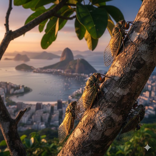 Onde Cantam as Cigarras do Verão 2026: Um Retrato da Natureza Carioca