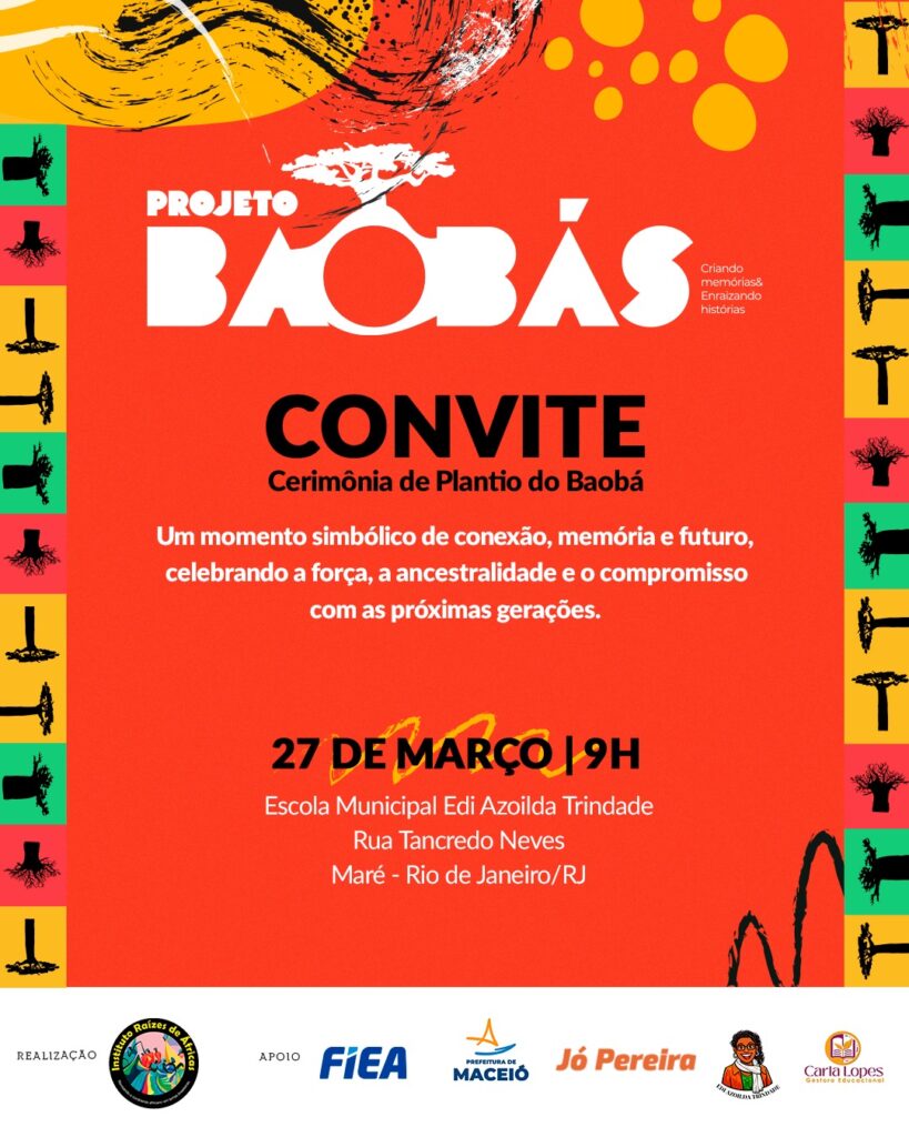 Projeto Baobá: Primeira Escola do Rio de Janeiro a Receber Mudas na Maré