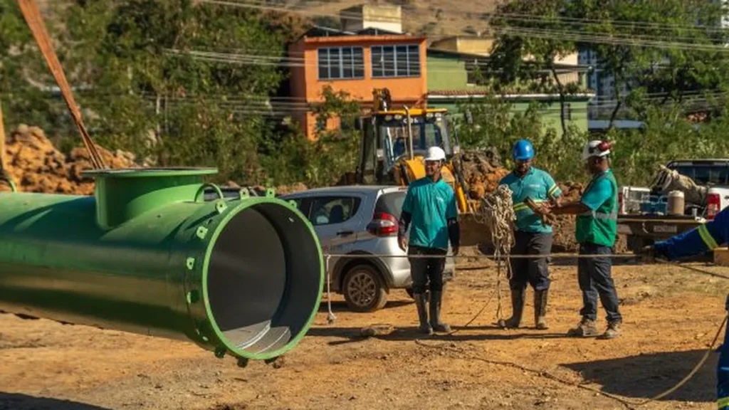 Obra na Baixada Fluminense preserva 190 milhões de litros de água por ano
