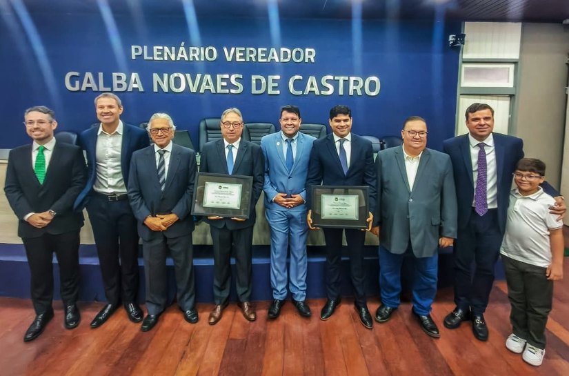 Câmara de Maceió Comenda Elias Vilela e André Gomes por Contribuições Econômicas Imagem do artigo