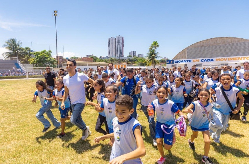 Gigantão: Novo Marco no Esporte e Educação em Alagoas Gigantão: Novo Marco no Esporte e Educação em Alagoas