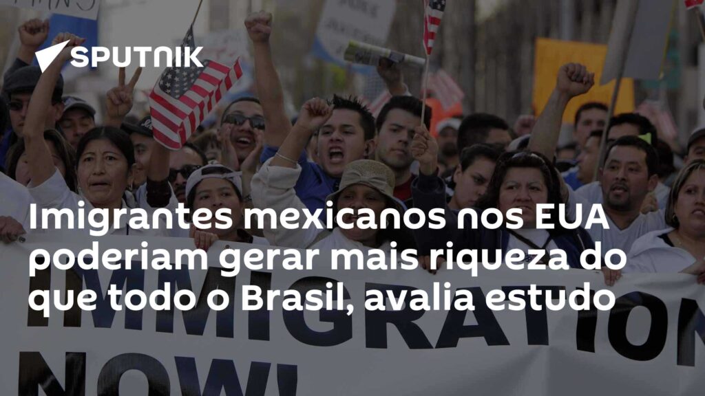 Impacto Econômico da Comunidade Mexicana nos EUA: PIB Superando o Brasil