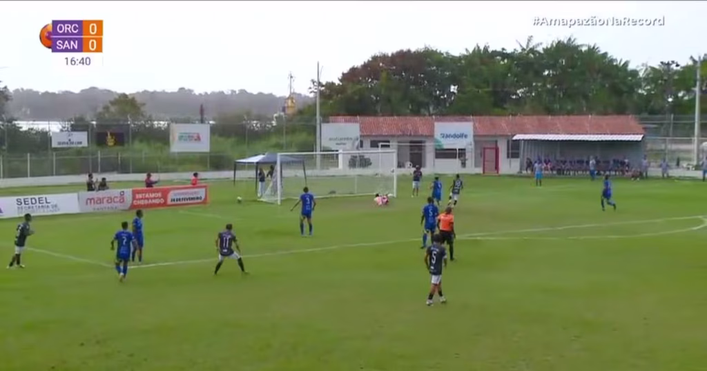 Assista à íntegra do confronto Oratório 1 x 3 Santos no Campeonato Amapaense