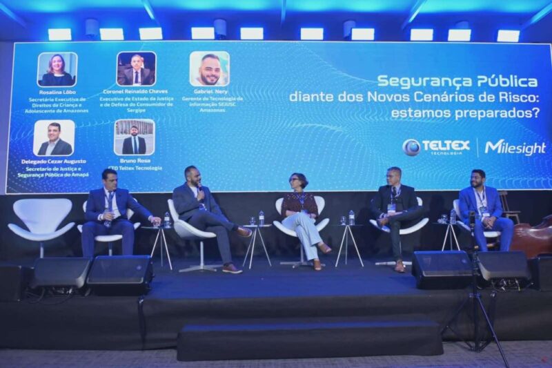 Sejusc Debate Inovações em Tecnologia e Segurança Pública no Smart Security Summit 2026 Sejusc Debate Inovações em Tecnologia e Segurança Pública no Smart Security Summit 2026