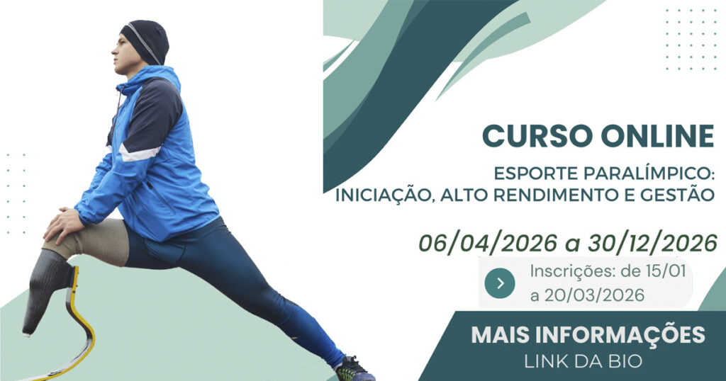 Curso de Aperfeiçoamento em Esporte Paralímpico da USP: Inscrições Abertas