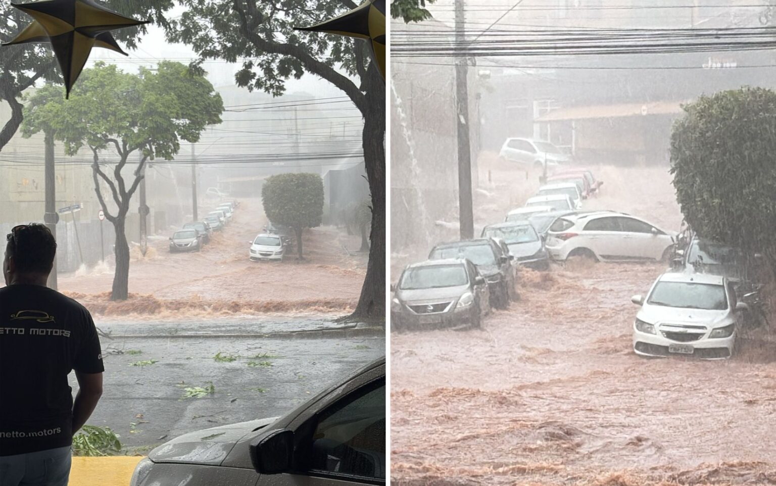 Alagamentos Expostos na Avenida Francisco Junqueira: Empresário Reclama de Falta de Soluções