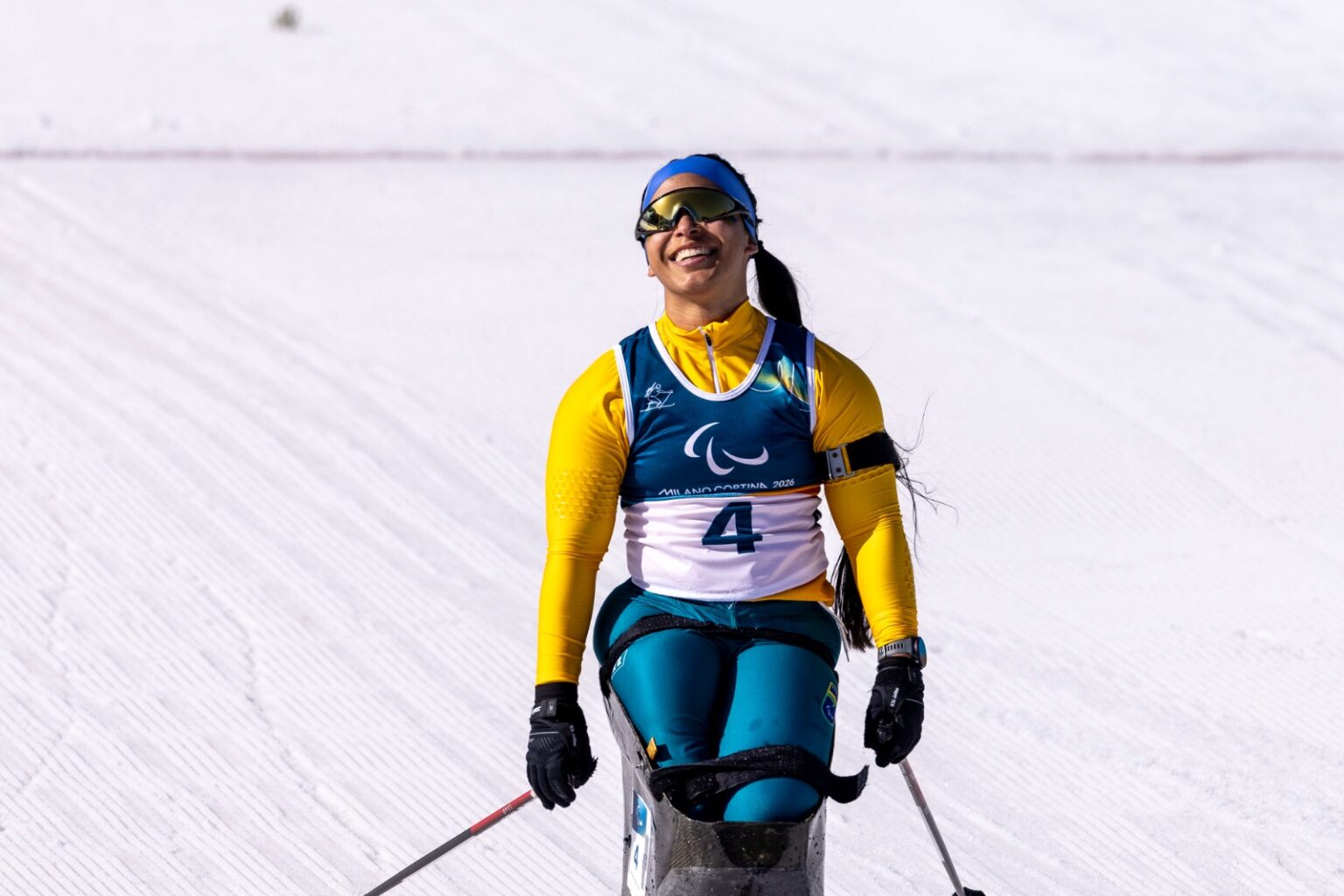 Elena Sena do Time SP alcança 11º lugar no biatlo dos Jogos Paralímpicos de Inverno: ‘Deixei tudo na pista’ Elena Sena do Time SP alcança 11º lugar no biatlo dos Jogos Paralímpicos de Inverno: ‘Deixei tudo na