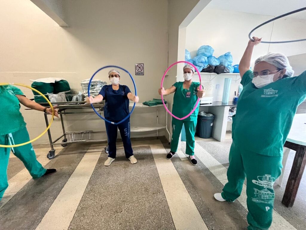 Ginástica Laboral: Uma Revolução na Saúde e Desempenho dos Profissionais do Hospital Municipal Santa