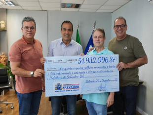 Presidente da Câmara Municipal Devolve R$ 54 Milhões à Prefeitura de Salvador: Um Marco Histórico Presidente da Câmara Municipal Devolve R$ 54 Milhões à Prefeitura de Salvador: Um Marco Histórico