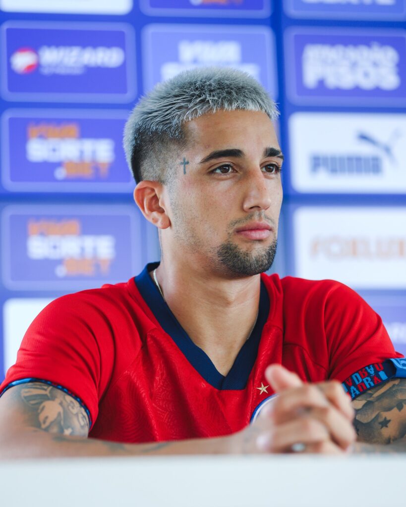 Kike Olivera se Reinseriu aos Treinos com o Bahia em Dia de Reapresentação Kike Olivera se Reinseriu aos Treinos com o Bahia em Dia de Reapresentação