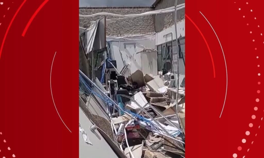 Ventania Devasta Unidade de Saúde e Causa Destelhamentos em Jacobina, Bahia Ventania Devasta Unidade de Saúde e Causa Destelhamentos em Jacobina, Bahia