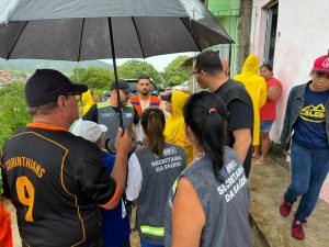Sesab Intensifica Vigilância em Saúde e Mobiliza Equipe Rápida nas Áreas Atingidas pelas Chuvas Sesab Intensifica Vigilância em Saúde e Mobiliza Equipe Rápida nas Áreas Atingidas pelas Chuvas