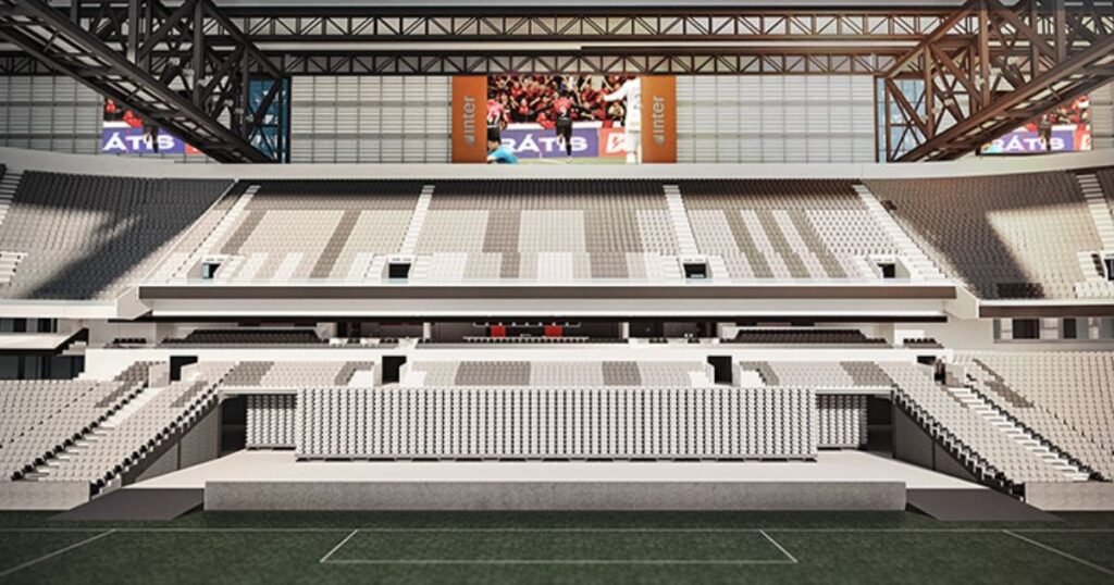 Arena da Baixada Inova com Primeira Arquibancada Retrátil do Brasil Arena da Baixada Inova com Primeira Arquibancada Retrátil do Brasil