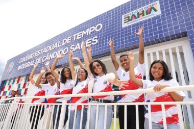 Cândido Sales Comemora Nova Escola de Tempo Integral: Um Marco na Educação Imagem do artigo