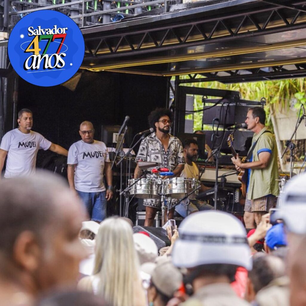 Salvador Comemora 477 Anos com Show do Mudei de Nome e 'Volta no Dique'