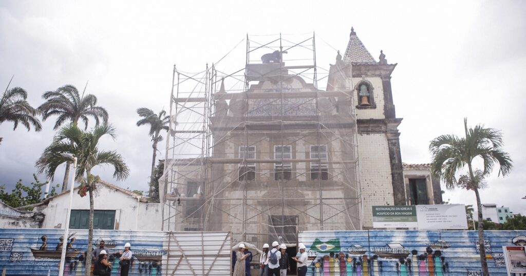 Iphan Libera Pesquisa Arqueológica para Restauração da Igreja e Hospício da Boa Viagem em Salvador Iphan Libera Pesquisa Arqueológica para Restauração da Igreja e Hospício da Boa Viagem em Salvador