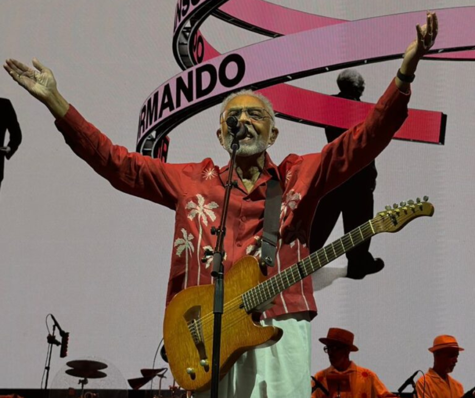 Gilberto Gil: O Último Show da Turnê 'Tempo Rei' é Transmitido pela Globo