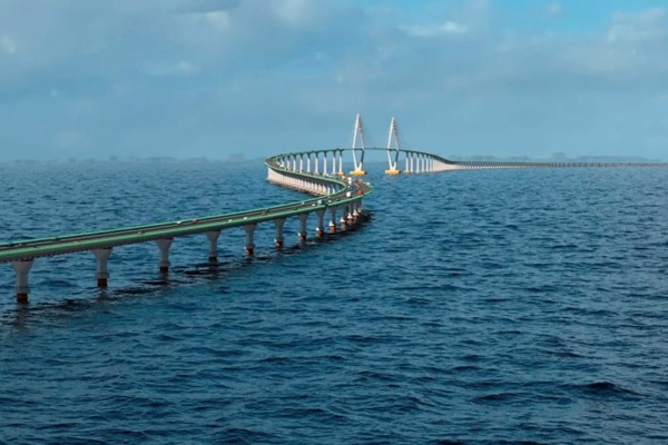 Ponte Salvador-Itaparica: Projeto Bilionário Ganha Novo Impulso com Envio de Equipamentos da China Ponte Salvador-Itaparica: Projeto Bilionário Ganha Novo Impulso com Envio de Equipamentos da China
