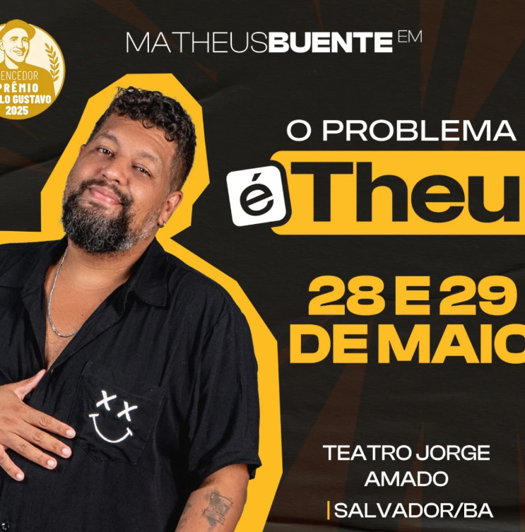 Show de Comédia "O Problema é Theu": Uma Experiência Imperdível