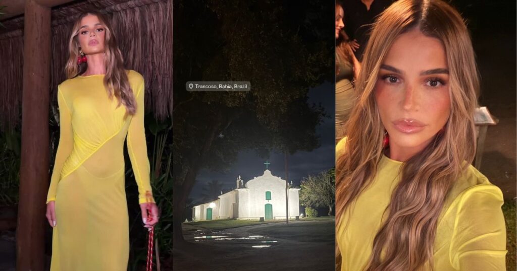 Thássia Naves Celebra Feriado em Trancoso com Família e Amigos Thássia Naves Celebra Feriado em Trancoso com Família e Amigos