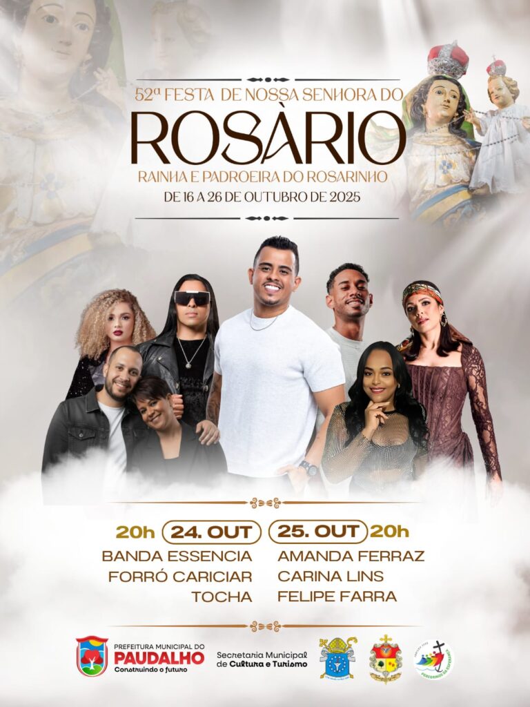52ª Festa de Nossa Senhora do Rosário: Celebração de Fé e Cultura em Paudalho Imagem do artigo