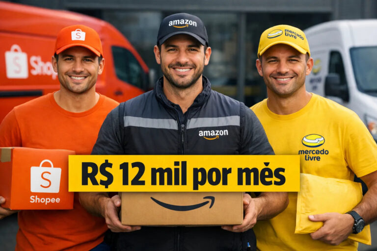 R$ 12 mil por mês: A nova realidade dos entregadores autônomos em marketplaces R$ 12 mil por mês: A nova realidade dos entregadores autônomos em marketplaces