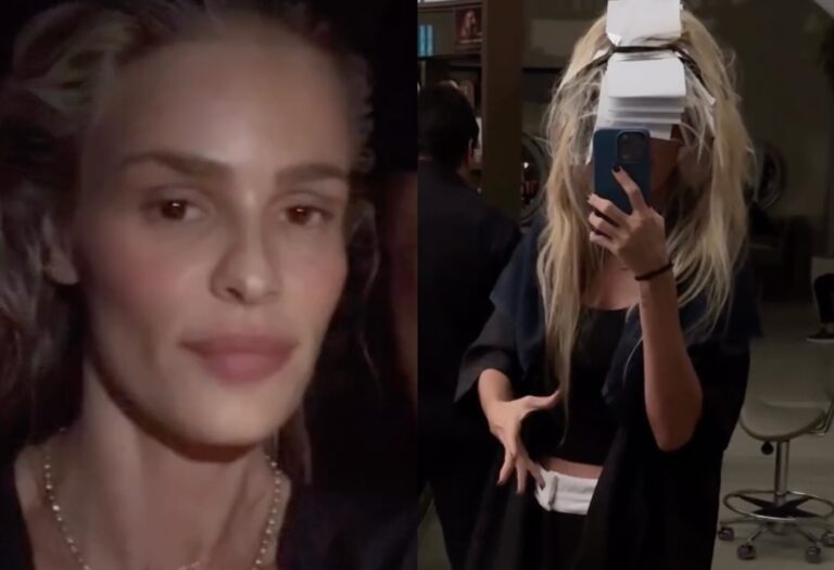 Yasmin Brunet Enfrenta Caos em Salão Após 11 Horas de Descoloração Yasmin Brunet Enfrenta Caos em Salão Após 11 Horas de Descoloração