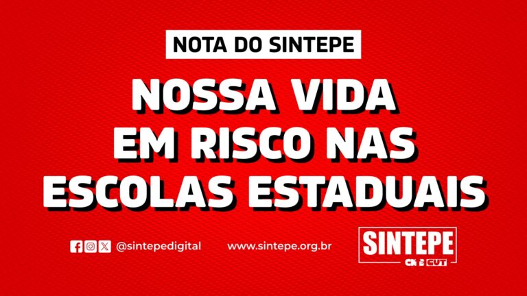 Segurança nas Escolas Estaduais: A Alerta do Sintepe Após Incêndio