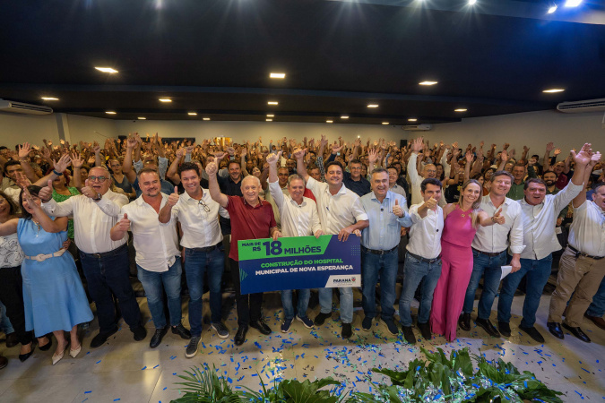 Governo do Paraná Destina R$ 18,2 Milhões para Novo Hospital em Nova Esperança Governo do Paraná Destina R$ 18,2 Milhões para Novo Hospital em Nova Esperança