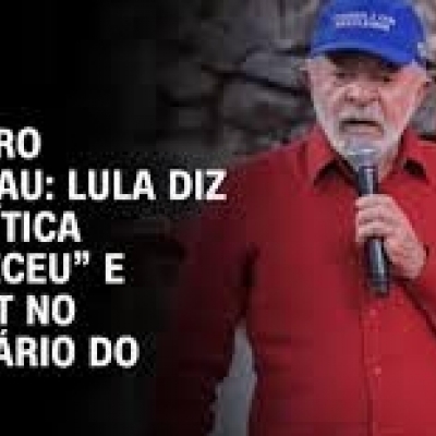 Lula Critica Política e Cobra Renovação no PT em Aniversário do Partido Lula Critica Política e Cobra Renovação no PT em Aniversário do Partido