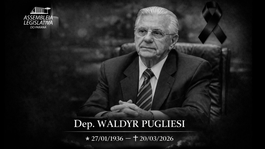 Assembleia Legislativa do Paraná Lamenta a Perda do Ex-Deputado Waldyr Pugliesi Assembleia Legislativa do Paraná Lamenta a Perda do Ex-Deputado Waldyr Pugliesi
