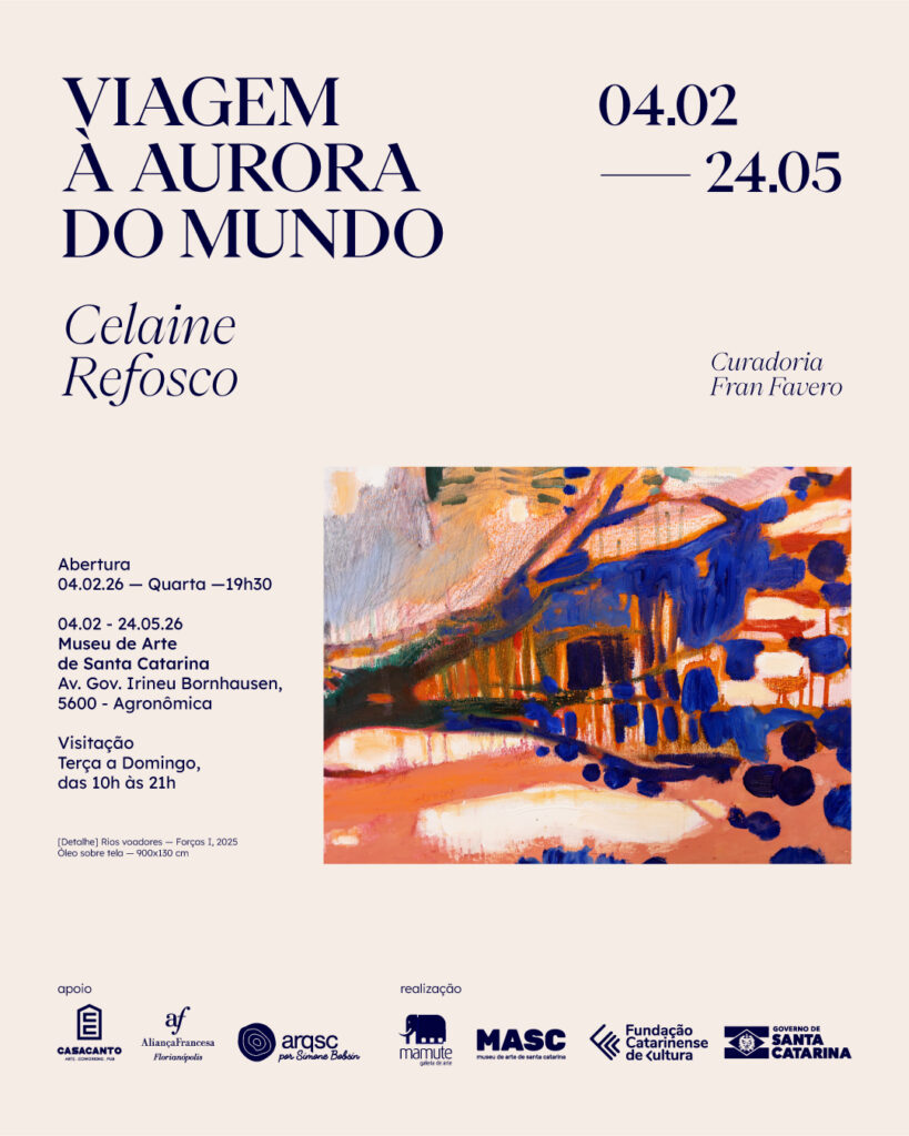 Exposição Imperdível: “Viagem à Aurora do Mundo” de Celaine Refosco no MASC Exposição Imperdível: “Viagem à Aurora do Mundo” de Celaine Refosco no MASC