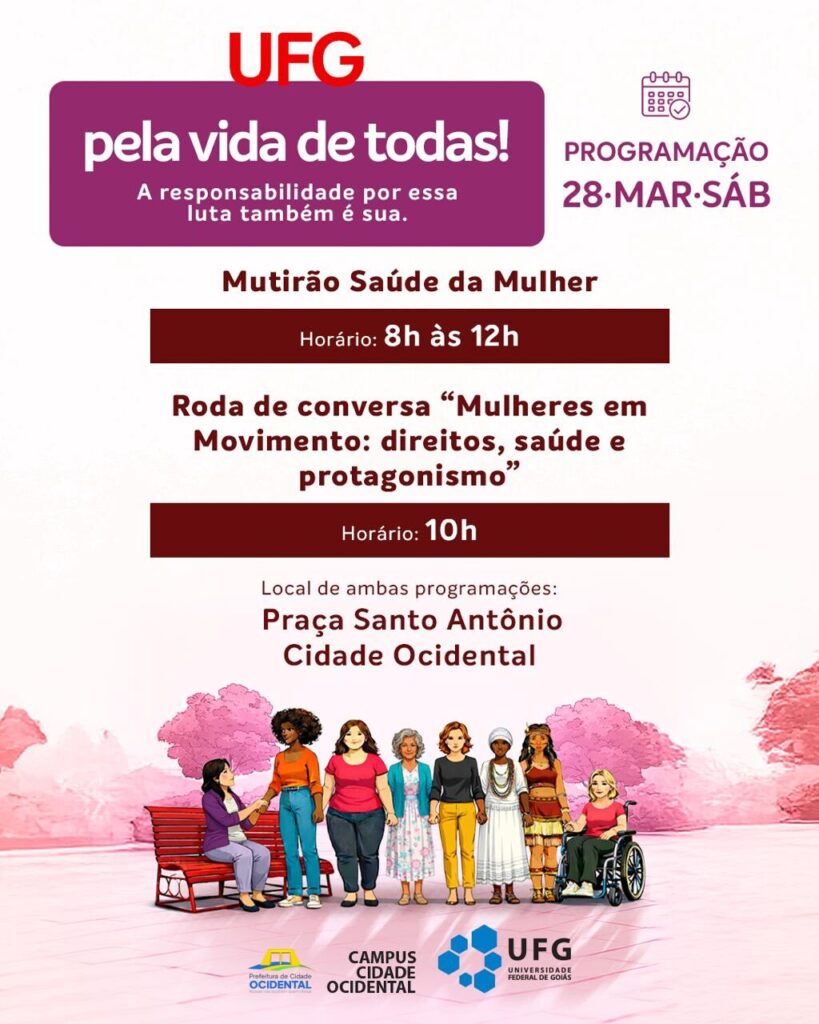 Roda de Conversa sobre Direitos e Saúde das Mulheres na UFG Roda de Conversa sobre Direitos e Saúde das Mulheres na UFG