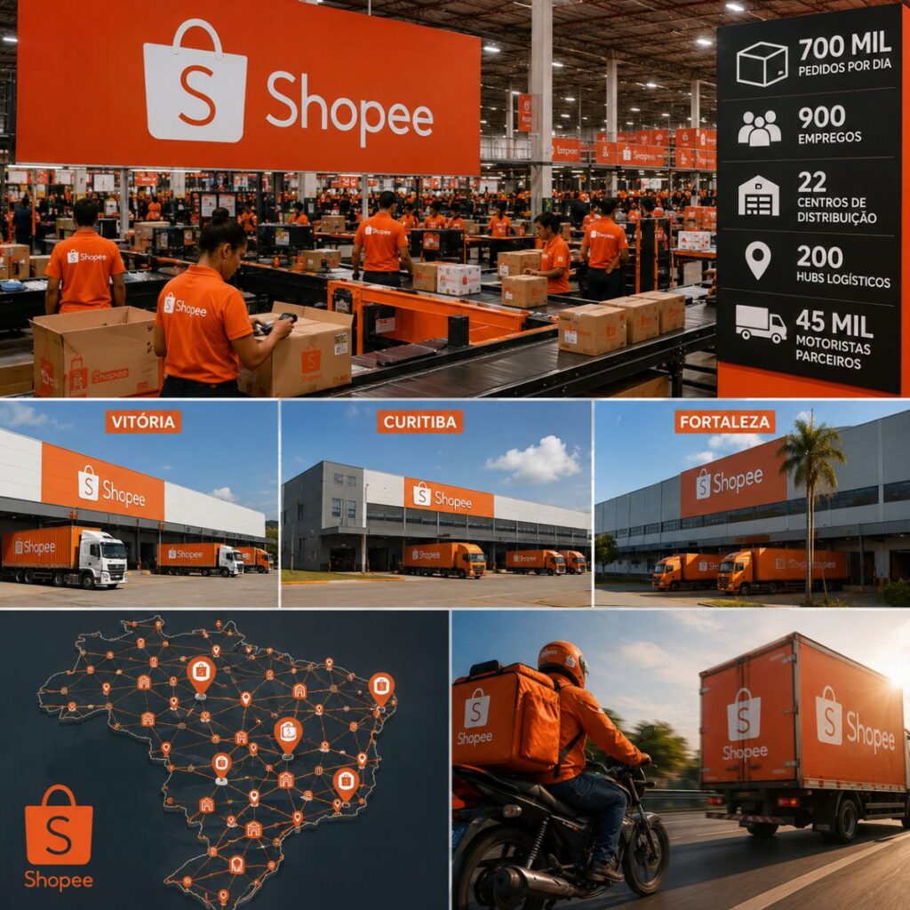 Shopee Expande sua Infraestrutura no Brasil com 3 Novos Centros de Distribuição Shopee Expande sua Infraestrutura no Brasil com 3 Novos Centros de Distribuição