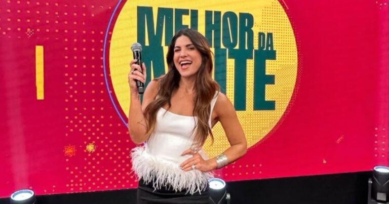 Pâmela Lucciola se destaca na TV e lidera Band Folia em 2026 com garra