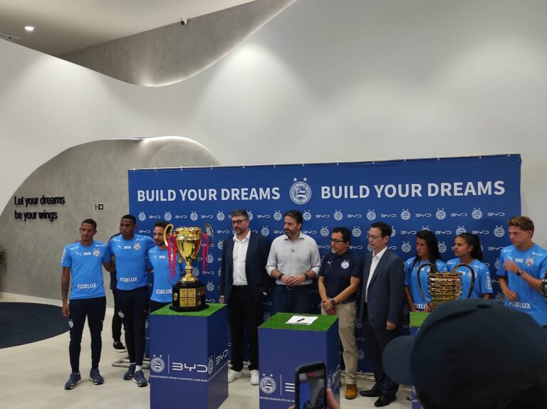 Bahia Fecha Parceria com BYD: A Nova Era do Patrocínio no Futebol Bahia Fecha Parceria com BYD: A Nova Era do Patrocínio no Futebol