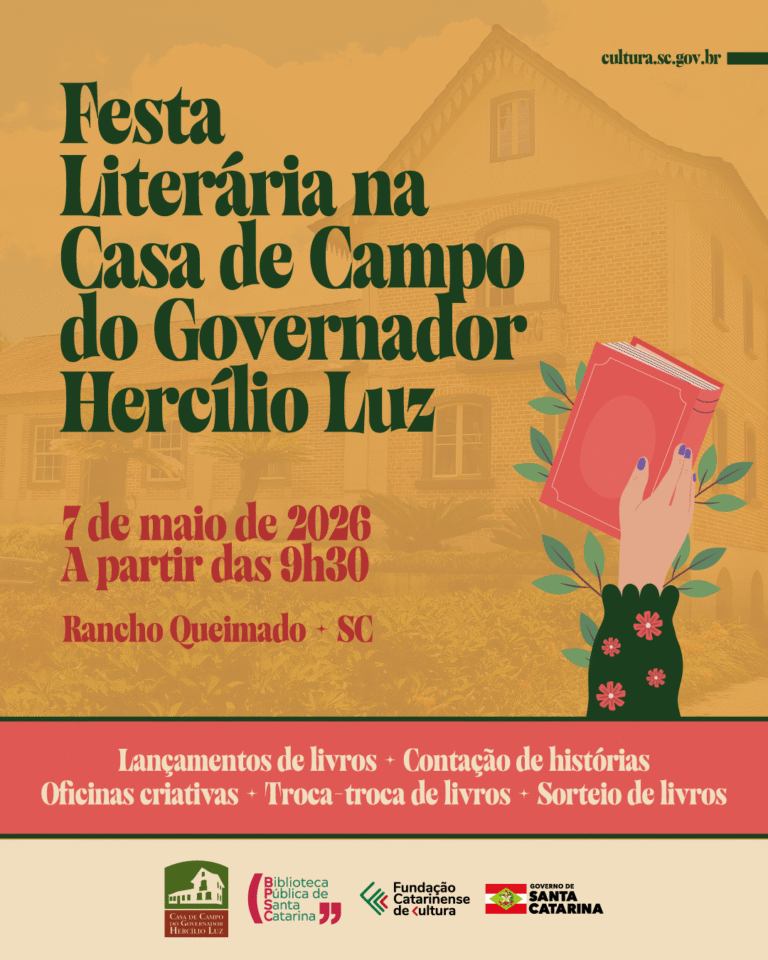 1ª Festa Literária na Casa de Campo: Celebração da Literatura e da Cultura Catarinense