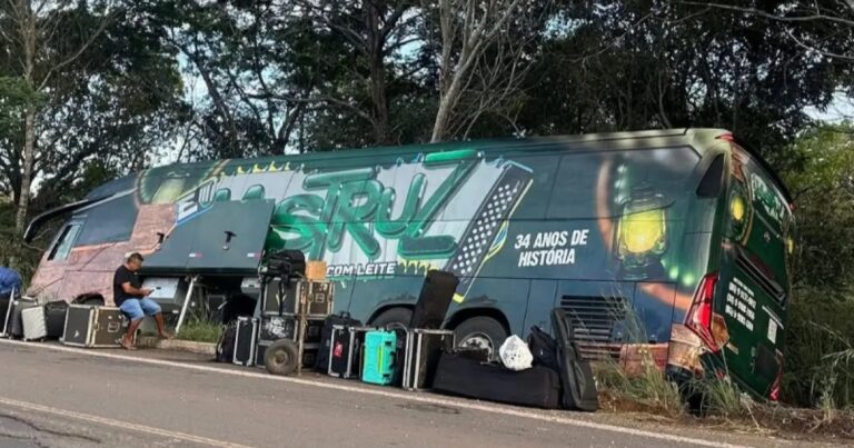 Acidente com Ônibus da Banda Mastruz com Leite: Vocalistas Estão Bem Após Colisão