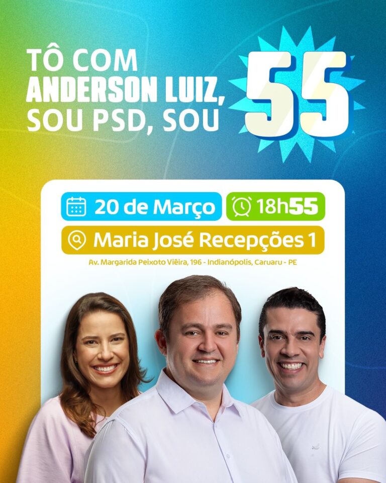 Filiação de Anderson Luiz ao PSD: Um Marco na Política de Pernambuco Filiação de Anderson Luiz ao PSD: Um Marco na Política de Pernambuco