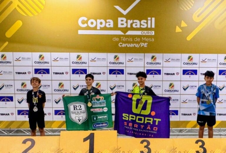Atleta de Marília Brilha e Conquista Bronze na Copa Brasil de Tênis de Mesa